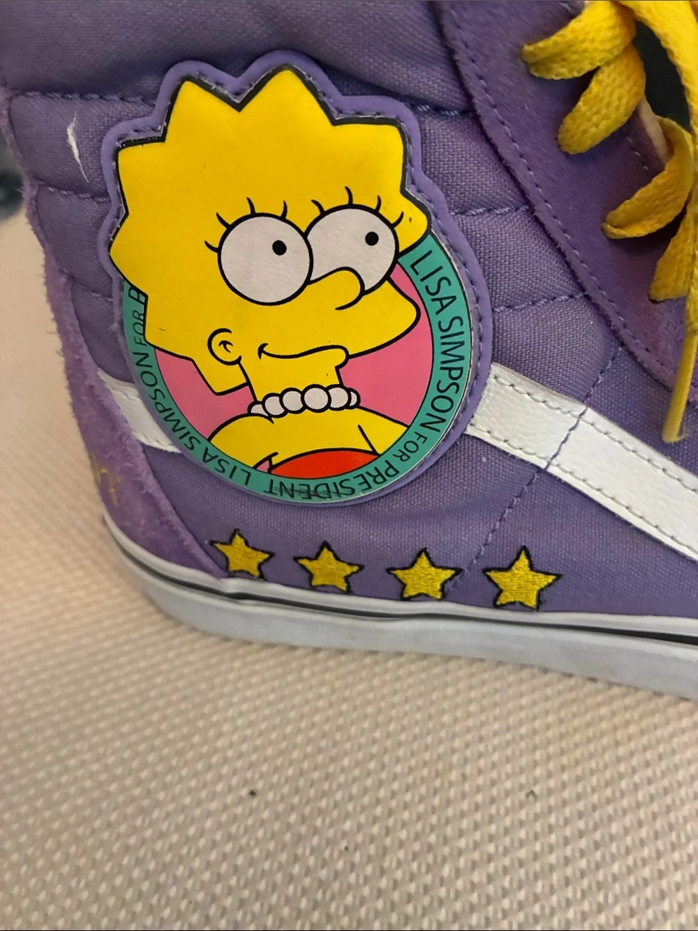 Vans purple sk8